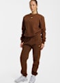 Nike Studio Fleece Damen Trainerhose Braun 52905 3