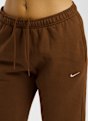 Nike Studio Fleece Damen Trainerhose Braun 52905 4