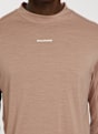 Salomon Sense Merino longsleeve hommes Pink 52958 4
