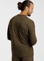 Nike ImpossiblySoft Dri-FIT longsleeve hommes Marron 53537 2