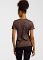 POWERZONE Damen T-Shirt Braun 53922 2