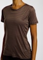 POWERZONE Damen T-Shirt Braun 53922 4