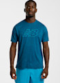 New Balance RC Essential Graphic V2 Herren T-Shirt Türkis 54055 1