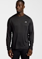 New Balance NB Athletics Run Herren Longsleeve Schwarz 54075 1