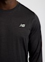 New Balance NB Athletics Run Herren Longsleeve Schwarz 54075 4