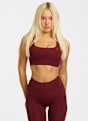 adidas Optime Workout Medium reggiseno sportivo donna Bordeaux 54104 1