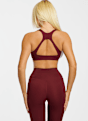 adidas Optime Workout Medium reggiseno sportivo donna Bordeaux 54104 2