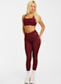 adidas Optime Workout Medium reggiseno sportivo donna Bordeaux 54104 3