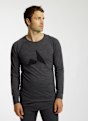 ALBRIGHT Merino manche longue thermique hommes Gris 68423 1