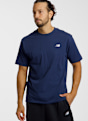 New Balance Sport Essentials Small Logo t-shirt hommes Bleu Foncé 54204 1