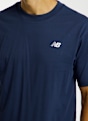 New Balance Sport Essentials Small Logo t-shirt hommes Bleu Foncé 54204 4