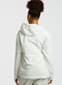 BEACH MOUNTAIN Fleece hoodie donna Bianco 64994 2