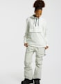 BEACH MOUNTAIN Fleece Damen Hoodie Weiss 64994 3