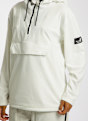 BEACH MOUNTAIN Fleece Damen Hoodie Weiss 64994 4