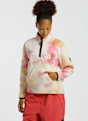 BEACH MOUNTAIN OUTENIQUA sweat polaire AOP femmes demi-zip Blanc Cassé 64995 1