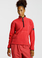 BEACH MOUNTAIN OUTENIQUA sweat polaire AOP femmes demi-zip Rose 64996 1