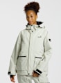BEACH MOUNTAIN veste de snowboard femmes Blanc Cassé 64963 1