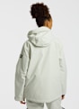 BEACH MOUNTAIN veste de snowboard femmes Blanc Cassé 64963 2