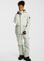 BEACH MOUNTAIN veste de snowboard femmes Blanc Cassé 64963 3