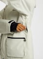 BEACH MOUNTAIN veste de snowboard femmes Blanc Cassé 64963 5