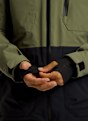 BEACH MOUNTAIN Herren Snowboardjacke Olive 64891 6