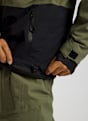 BEACH MOUNTAIN veste de snowboard hommes Olive 64891 7