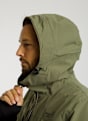 BEACH MOUNTAIN veste de snowboard hommes Olive 64891 8