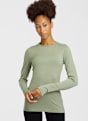 icebreaker Merino 260 Tech manche longue thermique femmes Vert 55391 1