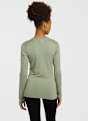 icebreaker Merino 260 Tech manche longue thermique femmes Vert 55391 2