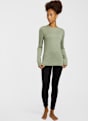 icebreaker Merino 260 Tech maniche lunghe termica donna Verde 55391 3