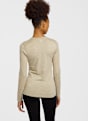 icebreaker Merino 200 Oasis maniche lunghe termica donna Beige 55329 2