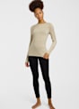 icebreaker Merino 200 Oasis manche longue thermique femmes Beige 55329 3