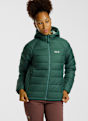 Jack Wolfskin Wild Pass Hooded Damen Daunenjacke Grün 54404 1