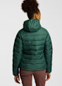 Jack Wolfskin Wild Pass Hooded piumino donna Verde 54404 2