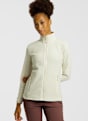 Jack Wolfskin Taunus 100 Full-Zip midlayer donna Beige 54407 1