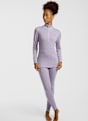 Kari Traa Rose Merino Half-Zip maniche lunghe termica donna Viola 55841 3
