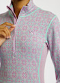 Kari Traa Rose Merino Half-Zip Damen Thermo Longsleeve Lila 55841 4