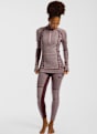 Kari Traa Smekker Merino maniche lunghe termica donna Marrone 56827 3