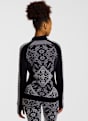 Kari Traa Saga Merino Half-Zip maniche lunghe termica donna Nero 56823 2
