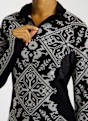 Kari Traa Saga Merino Half-Zip maniche lunghe termica donna Nero 56823 4
