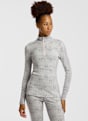 Kari Traa Anna Merino Half-Zip Damen Thermo Longsleeve Grau 56825 1