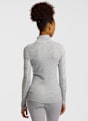 Kari Traa Anna Merino Half-Zip Damen Thermo Longsleeve Grau 56825 2