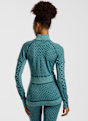 Kari Traa Smekker Merino Half-Zip maniche lunghe termica donna Petrolio 55998 2