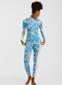Kari Traa Olea Merino leggings termici donna Blu 56005 3