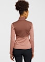 Ortovox Fleece Light Zip Neck midlayer femmes Pink 68406 2