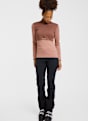 Ortovox Fleece Light Zip Neck midlayer donna Pink 68406 3
