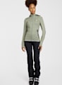 Ortovox Fleece Hoody midlayer donna Verde 68413 3