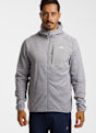 The North Face TNF Performance Fleece Hooded Full-Zip midlayer uomo Grigio Chiaro 66855 1