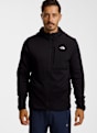 The North Face TNF Performance Fleece Hooded Full-Zip Herren Midlayer Schwarz 66854 1