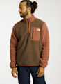 The North Face Yumiori 1/4 Zip midlayer hommes Marron 66864 1